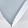 Plafonnier Koppom Bleu, Gris, 2 lumières