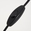 Lampe à poser Barbengo Bois clair, Noir, 1 lumière