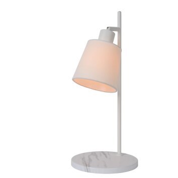 Lampe de table Lucide PIPPA Blanc, 1 lumière