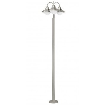 Lampadaire extérieur Eglo SIDNEY Acier inoxydable, 3 lumières