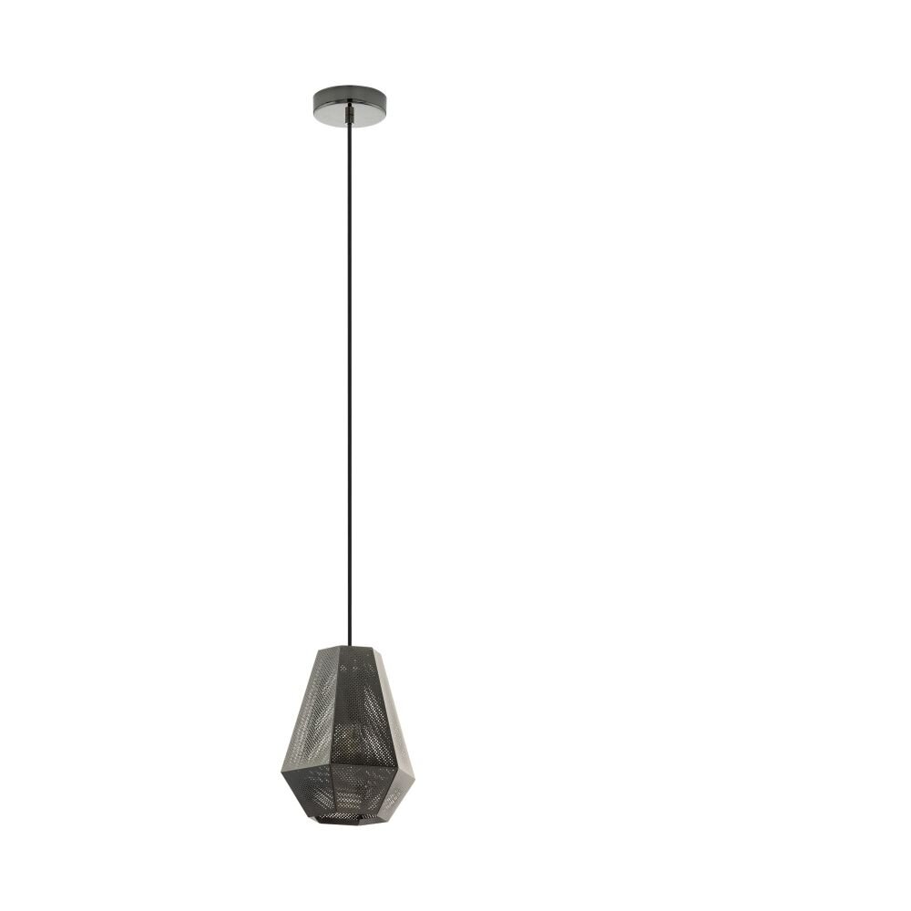Suspension EGLO CHIAVICA Nickel mat, Noir, 1 lumière main product photo