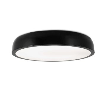 Plafonnier Faro Cocotte LED Noir, 1 lumière