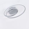 Plafonnier Leksund LED Argenté, 1 lumière Plafonnier Leksund LED Argenté, 1 lumière