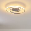 Plafonnier Leksund LED Argenté, 1 lumière Plafonnier Leksund LED Argenté, 1 lumière