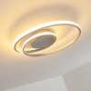 Plafonnier Leksund LED Argenté, 1 lumière Plafonnier Leksund LED Argenté, 1 lumière