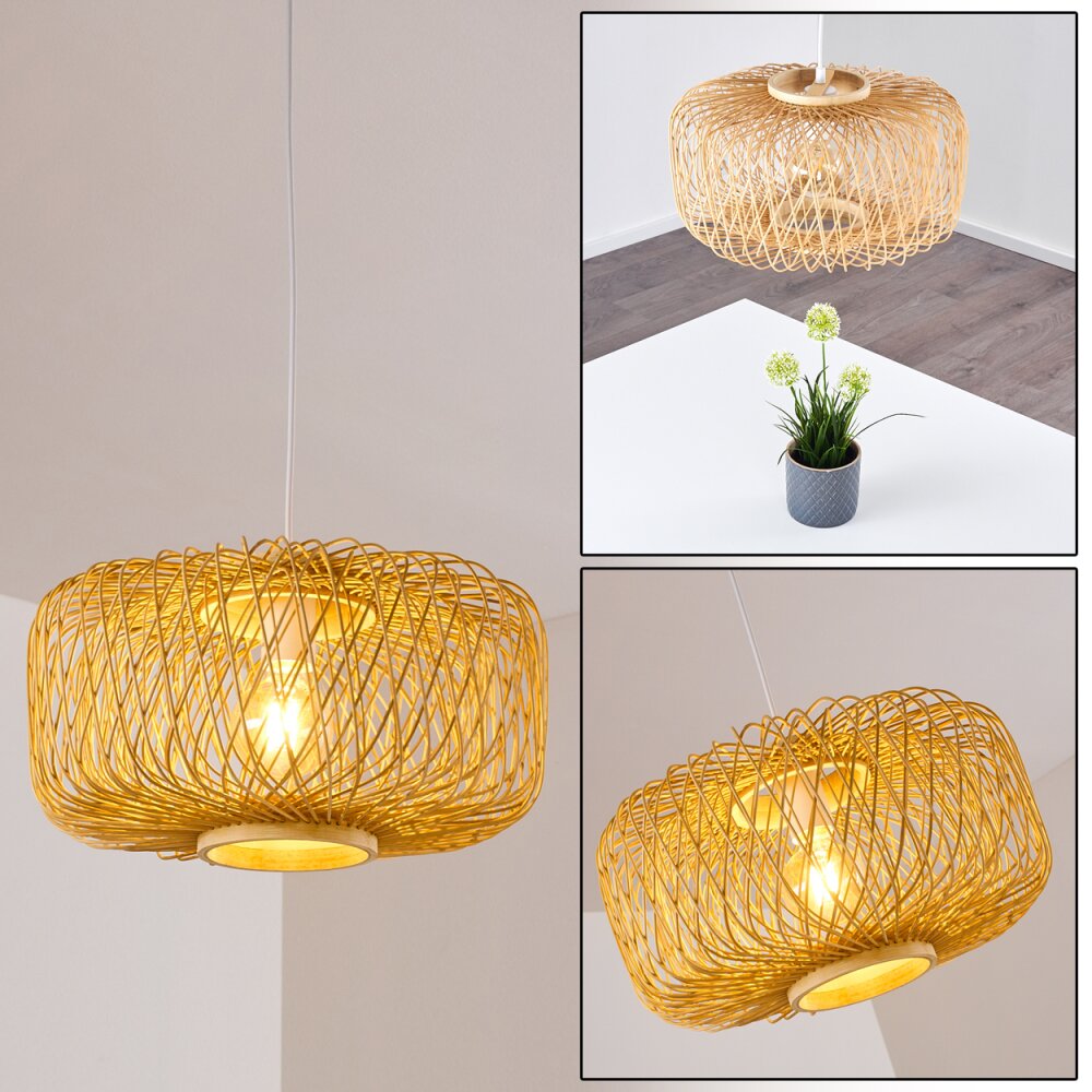 Suspension Acapulco Blanc, 1 lumière main product photo