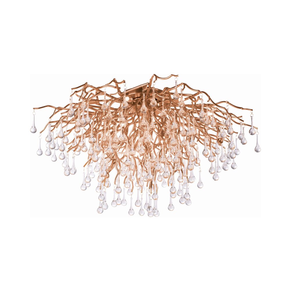 Plafonnier Paul Neuhaus ICICLE Vieux laiton, 14 lumières main product photo