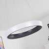 Plafonnier Mackay LED Anthracite, Blanc, 1 lumière, Télécommandes