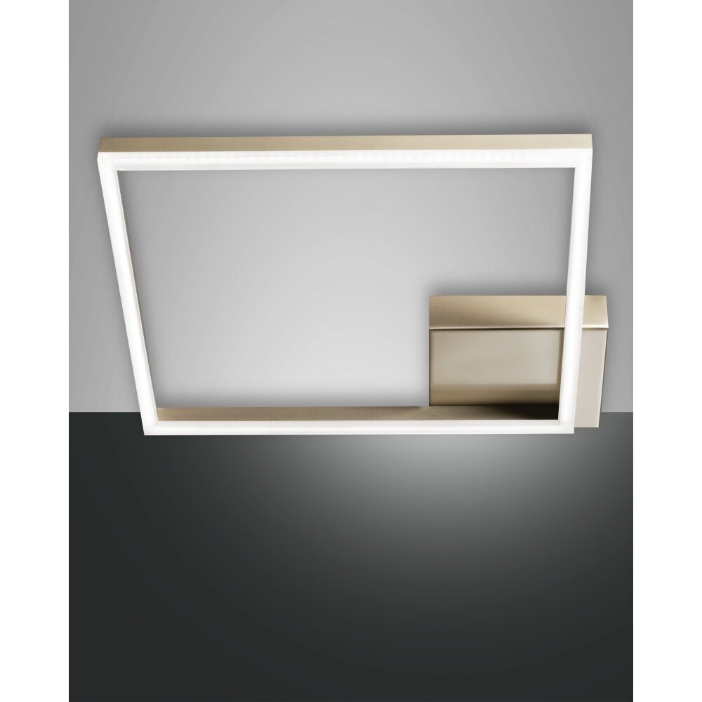 Plafonnier Fabas Luce Bard LED Or, 1 lumière main product photo