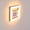 Numéro d'adresse éclairé Linna LED Blanc, 1 lumière