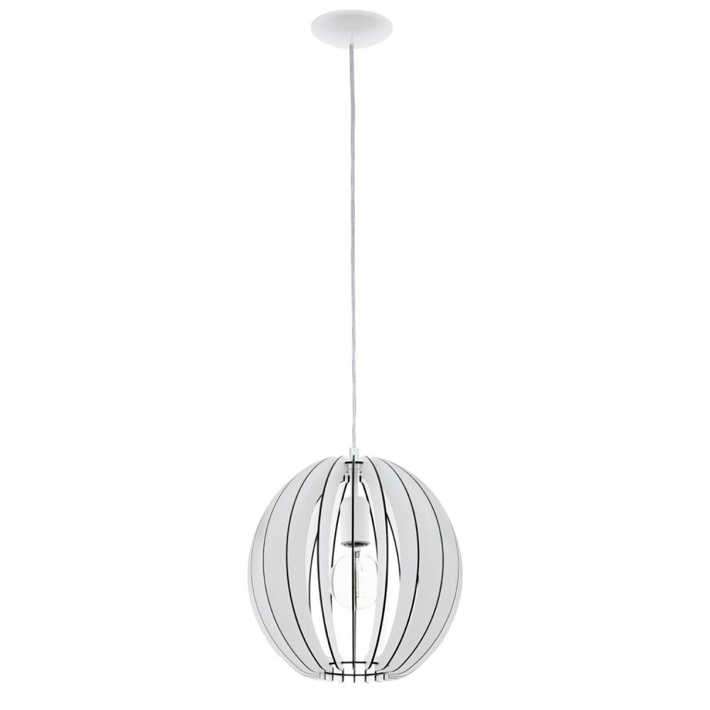 Lampe suspendue Eglo COSSANO Blanc, 1 lumière main product photo