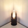 Lampe à poser Kuparuk Fumée, Noir, 1 lumière