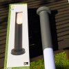 Borne d'éclairage Nalmaibrück Anthracite, 1 lumière