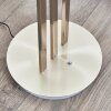 Lampadaire Mapleton LED Nickel mat, 3 lumières, Télécommandes