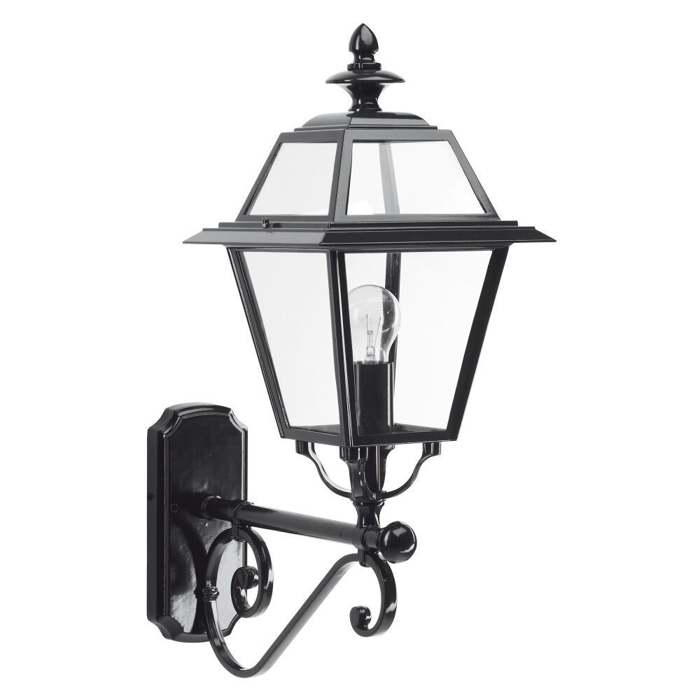 Applique murale KS Verlichting Venlo Noir, 1 lumière main product photo