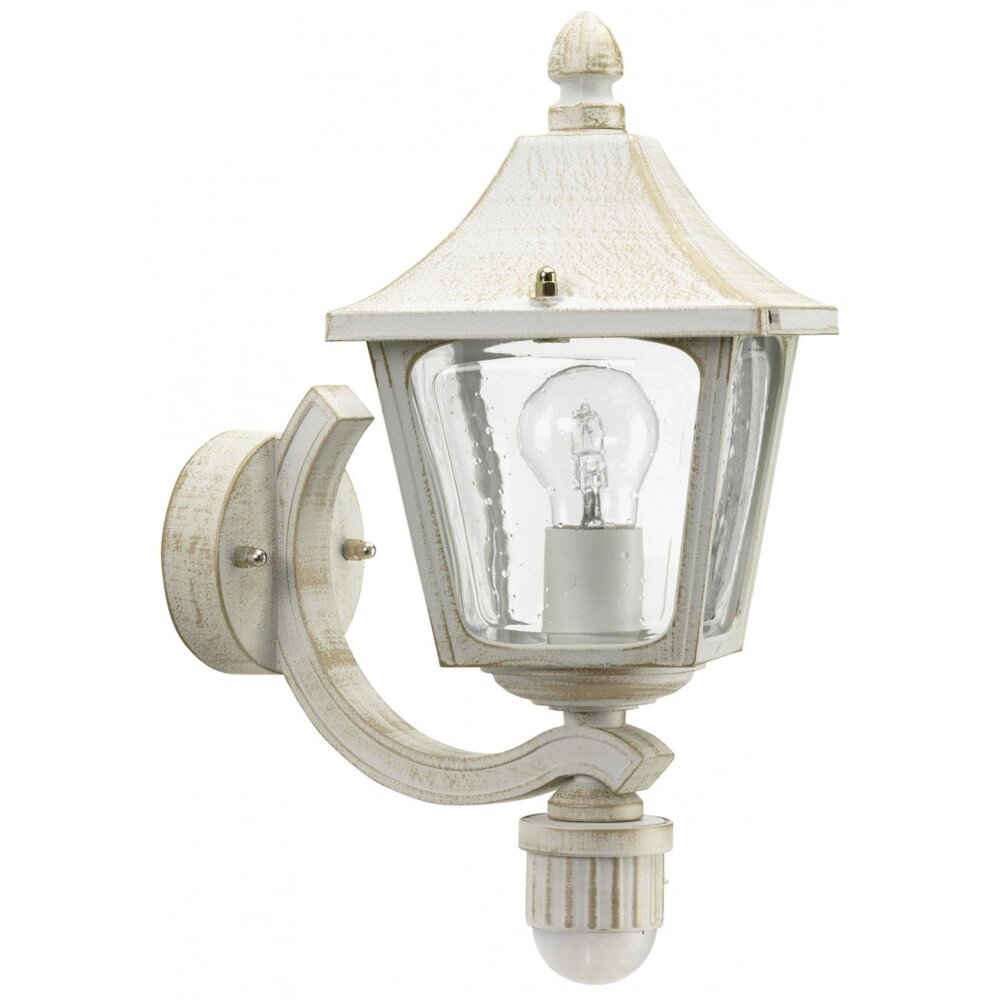 Applique extérieure Albert 1822 Or, Blanc, 1 lumière, Détecteur de mouvement main product photo