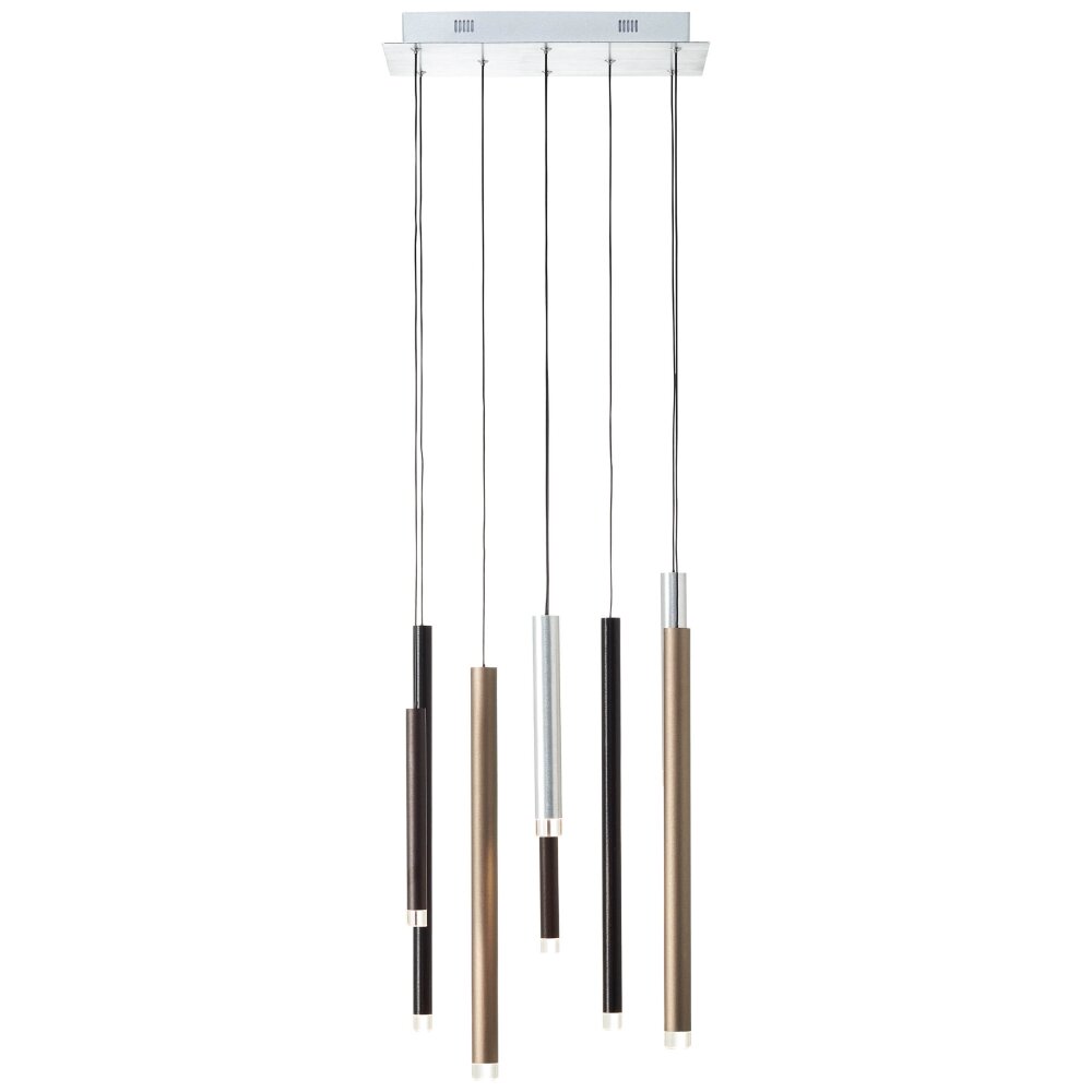 Suspension Brilliant Living Cembalo LED Brun, 8 lumières main product photo