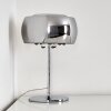 Lampe de table Blacklick Chrome, 3 lumières