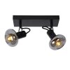 Spot de plafond Lucide MADEE Noir, 2 lumières