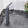 Borne lumineuse Heraklion LED Anthracite, 1 lumière
