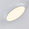 Plafonnier Broglen LED Blanc, 1 lumière