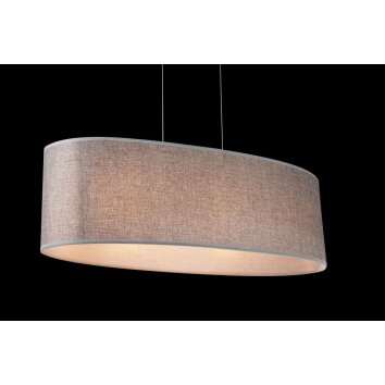 Suspension Globo Nickel mat, 3 lumières