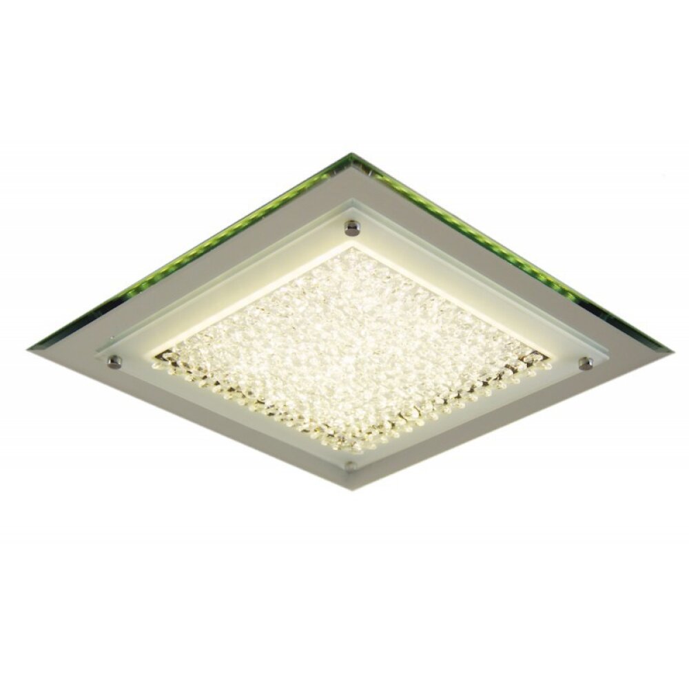Plafonnier LED Globo Liana Chrome, 1 lumière main product photo