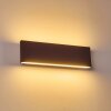 Applique murale Obion LED Rouille, 2 lumières