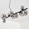Suspension Chehalis LED Noir, 9 lumières
