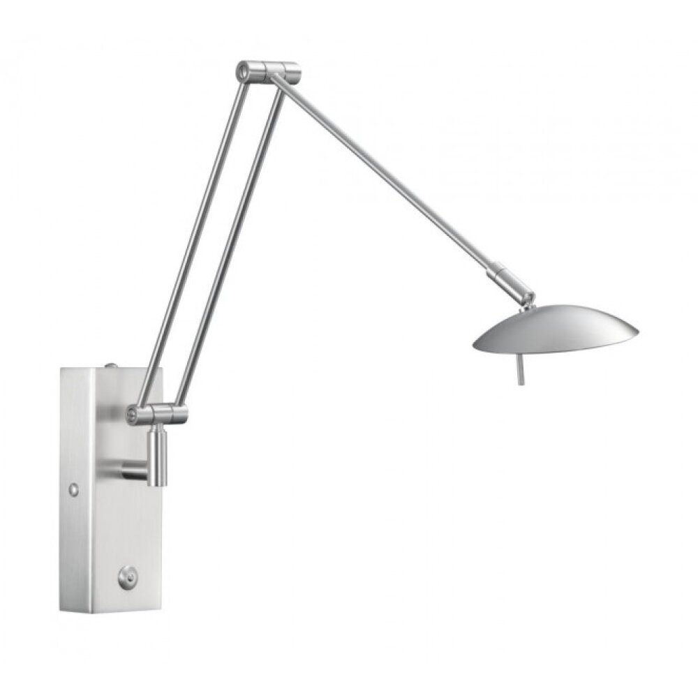 Applique murale Knapstein LED Nickel mat, 2 lumières main product photo