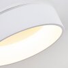 Plafonnier Kampala LED Blanc, 1 lumière