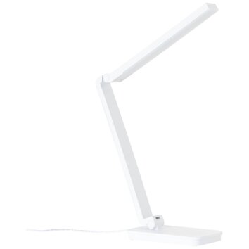 Lampe à poser Brilliant Tori LED Blanc, 1 lumière