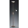 Lampadaire Trio 4219 LED Rouille, 4 lumières