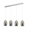 Suspension Brilliant Metropolis LED Chrome, 4 lumières