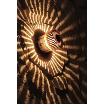 Applique murale d'extérieur Konstsmide Monza LED Bronze, 1 lumière