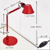 Lampe à poser Artemide TOLOMEO MICRO Rouge, 1 lumière