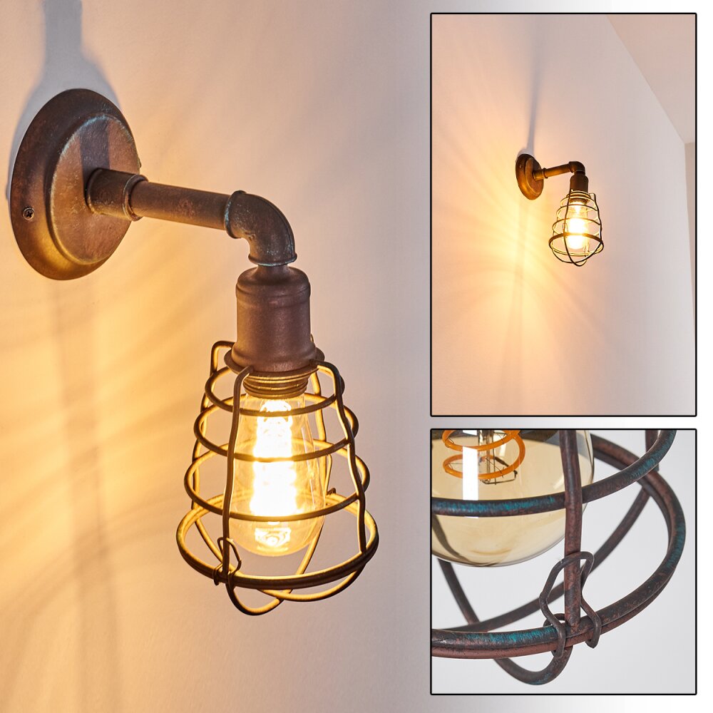 Applique murale Taggia Rouille, 1 lumière main product photo