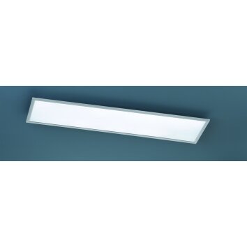 Plafonnier Trio-Leuchten Phoenix LED Nickel mat, 1 lumière