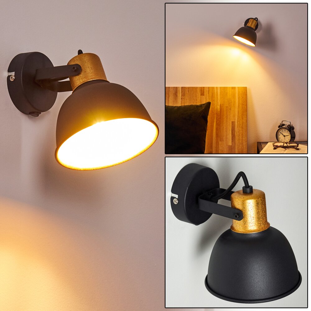 Applique murale Blackburn Noir, 1 lumière main product photo