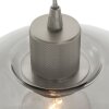 Suspension Steinhauer Lotus Acier inoxydable, 1 lumière