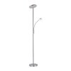 Lampadaire Leuchten Direkt HANS LED Acier inoxydable, 2 lumières