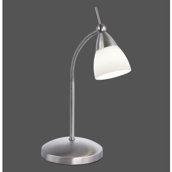Lampe à poser Paul Neuhaus PINO LED Acier inoxydable, 1 lumière