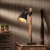 Lampe à poser Brilliant Plow Bois foncé, Noir, 1 lumière