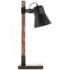 Lampe à poser Brilliant Plow Bois foncé, Noir, 1 lumière