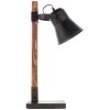 Lampe à poser Brilliant Plow Bois foncé, Noir, 1 lumière