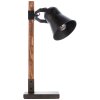 Lampe à poser Brilliant Plow Bois foncé, Noir, 1 lumière