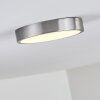 Plafonnier Broglen LED Nickel mat, 1 lumière