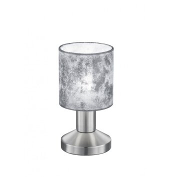 Lampe à poser Trio GARDA Nickel mat, 1 lumière