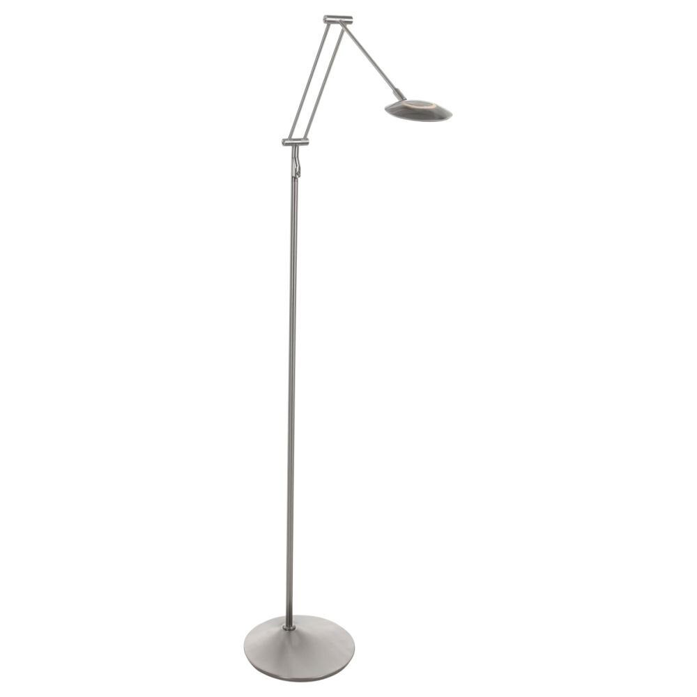 Lampadaire Steinhauer Zodiac LED Acier inoxydable, 1 lumière main product photo