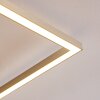 Plafonnier Narpes LED Nickel mat, 1 lumière